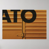 イエロービークル貨物輸送業者 ポスター (正面)