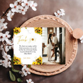 イエロービーベビーシャワーテーマサンキューカード 招待状