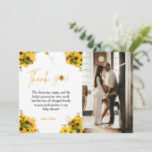 イエロービーベビーシャワーテーマサンキューカード 招待状 (スタンド正面)