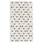 イエロービーモダンキッズサマー4th誕生日パーティー スモールペーパーバッグ (裏面)