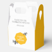 イエロービーモダンハニカムキッズサマー誕生日 フェイバーボックス (オープン)