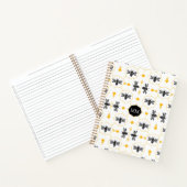 イエロービーモノグラムののTo-Doリストのノートブック ノートブック (内部)