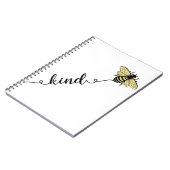 イエロービー「ビーの種類」グラフィックデザイン ノートブック (左側)