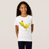 イエローピグアラベスク Tシャツ (正面フル)