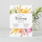 イエローピンクのフローラの授賞式 招待状 (スタンド正面)