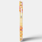 イエローピンクディスコ女性のカーボーイフリンジ Case-Mate iPhoneケース (裏面 / 左)