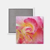 イエローピンク花びら マグネット (正面/裏面)