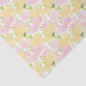 イエローピンク フラワル 薄葉紙 (詳細)
