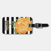 イエローピーニーカスタムラゲッジタグ ラゲッジタグ (正面横)