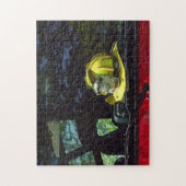 イエローファイアキャプテンズヘルメット ジグソーパズル (縦)