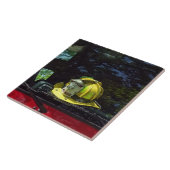 イエローファイアキャプテンズヘルメット タイル (側面)