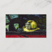 イエローファイアキャプテンズヘルメット 名刺 (裏面)