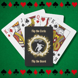 イエローファイアスケートワイルドトランプのポーカートランプ トランプ