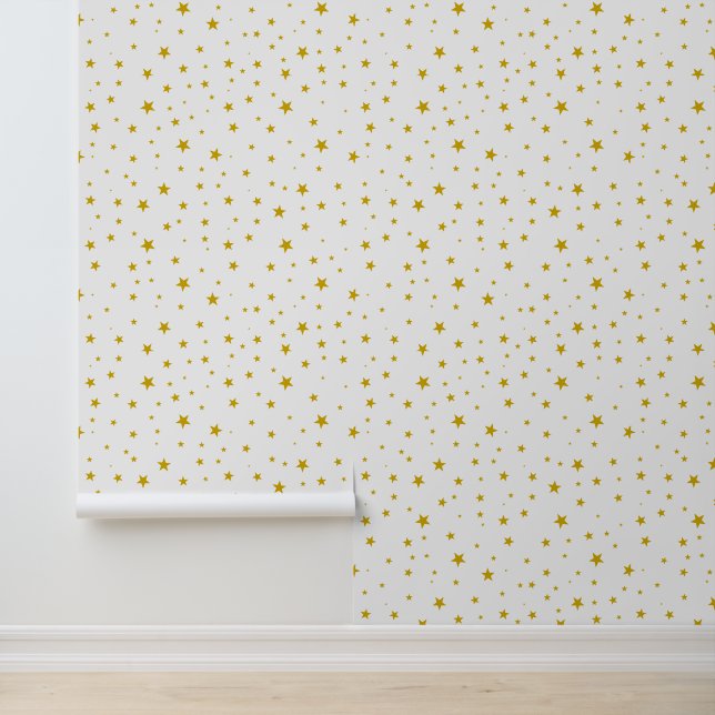 イエローファイブポイントスターズデザイン 壁紙 (アプリケーション)