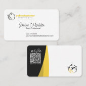 イエローファーマーホスピタリティ名刺 名刺 (正面/裏面)