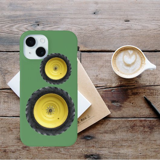 イエローファームトラクターホイール Case-Mate iPhoneケース