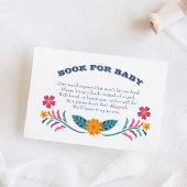 イエローフィエスタ赤ちゃんシャワーブックリクエストカード 名刺