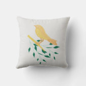 イエローフィンチ クッション (裏面)