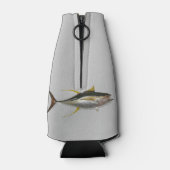 イエローフィンツナカスタムーの船名 ボトルクーラー (裏面)