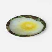 イエローフィールドキャップマッシュルーム紙プレート ペーパープレート (アングル)