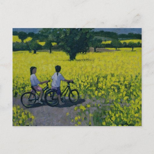 イエローフィールドケドルストンダービー ポストカード (正面)