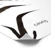 イエローフラスアートプリント ポスター (角)