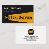イエローフラッシュライトナイトタクシー 名刺 (正面/裏面)