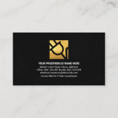 イエローフラッシュライトブラックナイト電気グランジ技師 名刺 (裏面)