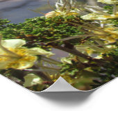 イエローフラワーアットグランドキャニオンのポスター ポスター (角)