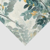 イエローフラワーグリーンフリージフローラデコパージュ 薄葉紙 (詳細)