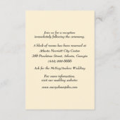 イエローフラワーズメイスン結婚ズ詳細 エンクロージャーカード (裏面)