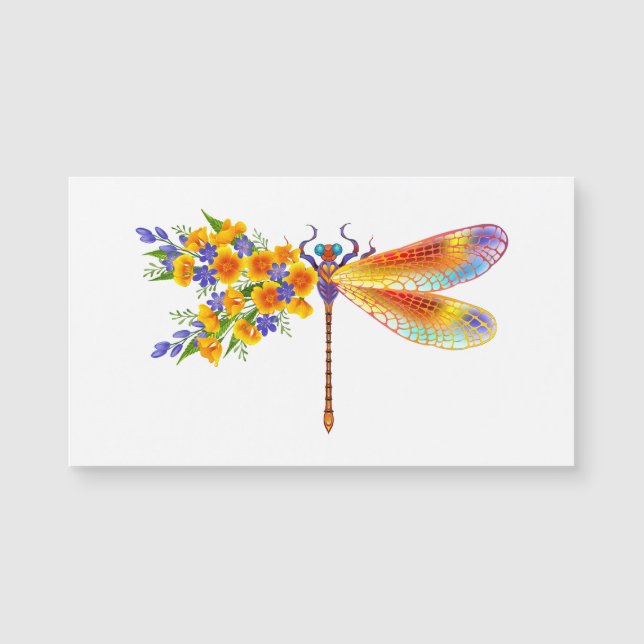 イエローフラワートンボ (正面)