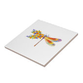 イエローフラワートンボ タイル (側面)