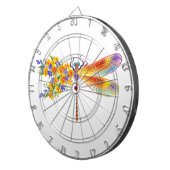 イエローフラワートンボ ダーツボード (正面右)