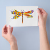 イエローフラワートンボ チラシ (ハンドル)