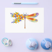 イエローフラワートンボ チラシ (シングル)