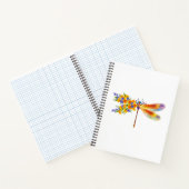 イエローフラワートンボ ノートブック (内部)