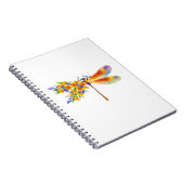 イエローフラワートンボ ノートブック (右側)