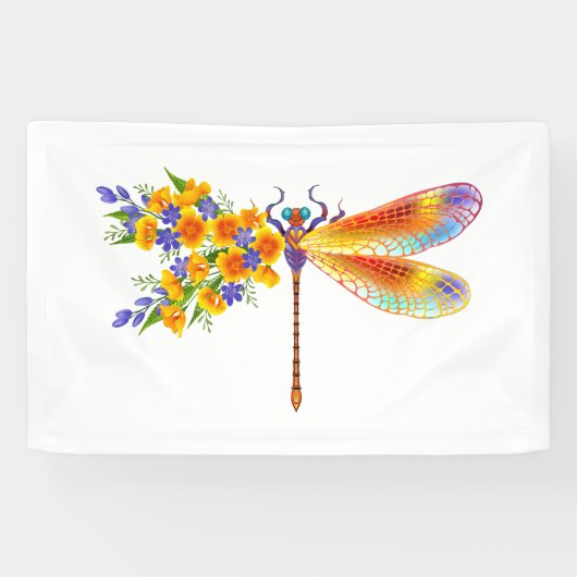 イエローフラワートンボ 横断幕 (横)