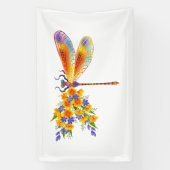 イエローフラワートンボ 横断幕 (縦)