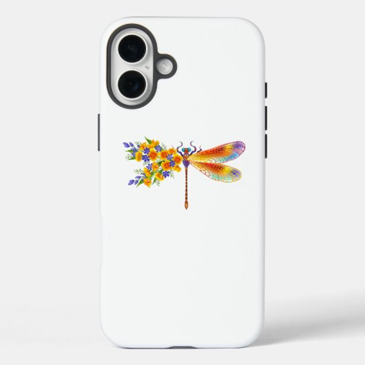 イエローフラワートンボ Case-Mate iPhoneケース (裏面)