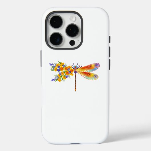 イエローフラワートンボ Case-Mate iPhoneケース (裏面)