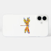 イエローフラワートンボ Case-Mate iPhoneケース (裏面 (横))
