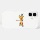 イエローフラワートンボ Case-Mate iPhoneケース (裏面 (横))