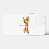 イエローフラワードラゴンフライ Case-Mate iPhoneケース (裏面 (横))