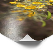 イエローフラワーフォトプリント フォトプリント            (角)