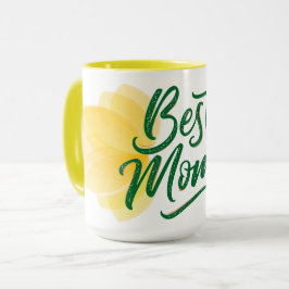 イエローフラワーマザーズデイコーヒーカップ マグカップ