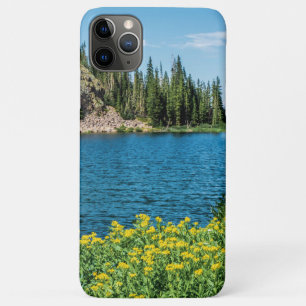 イエローフラワーレイク//山水 iPhone 11 PRO MAXケース
