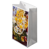 イエローフラワーワイン抱き枕 スモールペーパーバッグ (正面アングル)