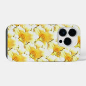 イエローフラワー携帯ケース iPhoneケース (裏面横)